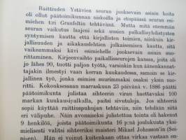 Raittiuden Ystävät 1883 - 1908 - 25-vuotishistoriikki -sobriety society history