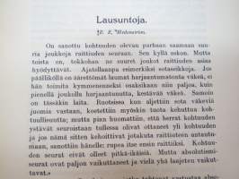 Raittiuden Ystävät 1883 - 1908 - 25-vuotishistoriikki -sobriety society history