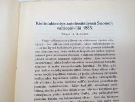 Raittiuden Ystävät 1883 - 1908 - 25-vuotishistoriikki -sobriety society history