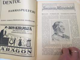 Suomen Kuvalehti 1919 nr 50, kansikuva, Kavainnon kylän venäläinen kirkko tulessa, Ellen Key 70 vuotta, Stenmanin Taidepalatsin avajaisista, Otavan joulukirjoja, ym.