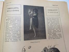 Suomen Kuvalehti 1919 nr 50, kansikuva, Kavainnon kylän venäläinen kirkko tulessa, Ellen Key 70 vuotta, Stenmanin Taidepalatsin avajaisista, Otavan joulukirjoja, ym.