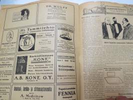 Suomen Kuvalehti 1919 nr 52, sis. mm. seur. artikkelit / kuvat / mainokset, Kansikuva &quot;Uusi vuosi&quot;, &quot;Jeftan tytär&quot; suuri loistofilmi - Skandinaavinen