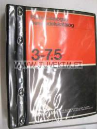 Kalmar LMW 3-7.5 Parts Catalogue -haarukkatrukki varaosaluettelo