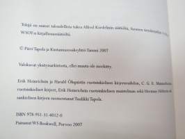 Kenraalien kirjeet - A.F. Airo, Erik Heinrichs, K.L. Oesch, K.A. Tapola, Harald Öhqvist -letters of Generals