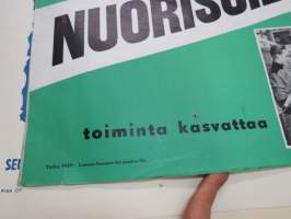 Nuorisoilta Rukouslauantaina 21.2.1959 Turun VPK / Pyrkivän urheilutalo - Tervetuloa 14. täyttäneet - Turun kaupungin nuorisolautakunta -juliste / poster