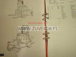 Kalmar LMW 28-42 Ton Parts Catalogue -haarukkatrukki varaosaluettelo