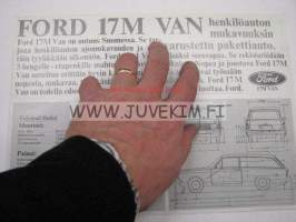Ford 17M Van -myyntiesite