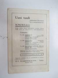 Sonora nr 1 levy- ja tanssiuutuudet / iskusävelmät