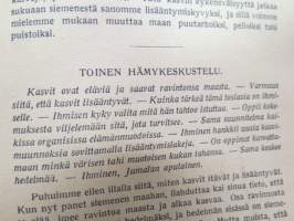 Mitä tytön tulee tietää - Puritaskirjasto I, &quot;hämykeskustelujen&quot; muotoon rakennettu valistuskirja