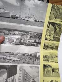 Åbo - Turku -ruotsinkielinen matkailuesite 1961, &quot;Åbomässan 4-14.8.1961&quot; -travel brochure