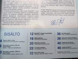 Vauhdin Maailma - Road Racingin kausiopas - Moto GP 2004, radat, kuskit, kalenteri, säännöt, tekniikka, tilastot
