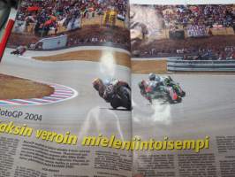 Vauhdin Maailma - Road Racingin kausiopas - Moto GP 2004, radat, kuskit, kalenteri, säännöt, tekniikka, tilastot