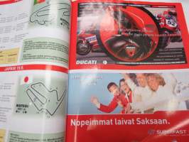 Vauhdin Maailma - Road Racingin kausiopas - Moto GP 2004, radat, kuskit, kalenteri, säännöt, tekniikka, tilastot