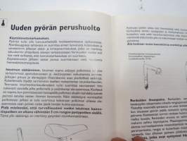 Tunturi polkupyörän käyttöohje ja huoltokirja -owner´s manual of bicycle