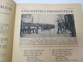 Suomen Kuvalehti 1919 nr 32, kansikuva Hauskaa kesälukemista, Armas Järnefelt, Vienan-karjalaisen laulu, Muistelmia Ylivieskan herättäjäjuhlilta, ym.