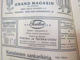 Suomen Kuvalehti 1919 nr 21, kansikuva Helsingin Suojeluskunnan rumpaleita, Jokaiselle oma kesämaja, Englantilainen amiraalilaiva Helsingissä, Leonardo Da Vinci, ym.