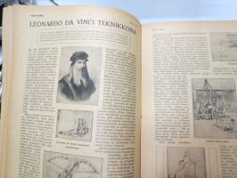 Suomen Kuvalehti 1919 nr 21, kansikuva Helsingin Suojeluskunnan rumpaleita, Jokaiselle oma kesämaja, Englantilainen amiraalilaiva Helsingissä, Leonardo Da Vinci, ym.