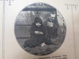 Suomen Kuvalehti 1919 nr 21, kansikuva Helsingin Suojeluskunnan rumpaleita, Jokaiselle oma kesämaja, Englantilainen amiraalilaiva Helsingissä, Leonardo Da Vinci, ym.