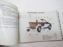 Peugeot 306 käyttöohjekirja / owner´s manual