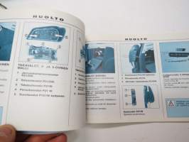 Peugeot 306 käyttöohjekirja / owner´s manual