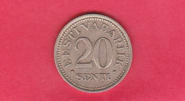 Kolikko Eesti 20 senti 1935