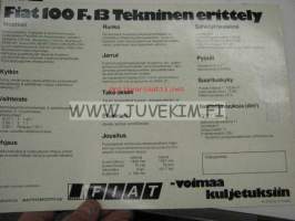 Fiat Z-sarja 100F.13 kuorma-auto -myyntiesite