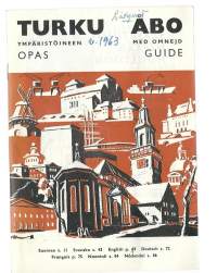 Turku ympäristöineen opas / Åbo med omnejd guide 1963