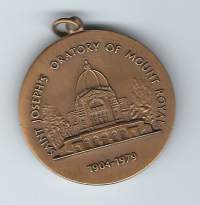 Saint Joseph´s Oratory of Mount Royal  - mitali 38 mm