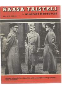 Kansa taisteli 1976 nr 6 (kannessa Mannerheim, Heinrichs ja Öhquist), Lauri Harvila: Suomen armeijan käyttämät aseet 1918-1945, kranaatinheittimet, 3 päivää