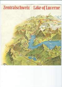Zentralschweiz Lale Lucerne 1938  -  kartta