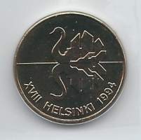 Rahapaja Oy XVIII Helsinki 1994 - jetoni poletti