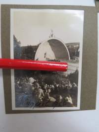 Laulujuhlat Turku 1926 -valokuva - song festival in Turku, photograph