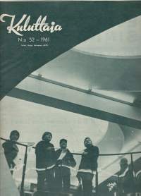 Kuluttaja 1961 nr 52/  OTK-mainoksia, uusi Perhelä, asunto ja kansantalous, France maailman kaunein ja pisin laiva,