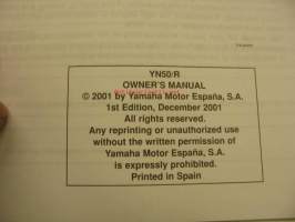 Yamaha CS50 owner´s manual käyttöohjekirja