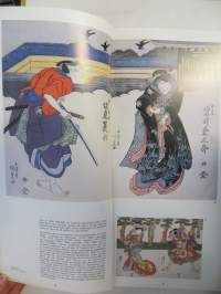 Kunisada - puupiirtäjä Kabuki-teatterissa - Anttelin kokoelmien japanilaiset puupiirrokset