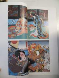 Kunisada - puupiirtäjä Kabuki-teatterissa - Anttelin kokoelmien japanilaiset puupiirrokset