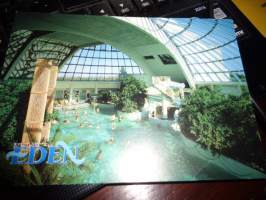 Kylpylähotelli Eden postikortti (kulkenut)