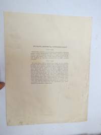 Rautsi &amp; Manner Oy, Helsinki 1946, 1000 mk, osakekirja nr 26 Johtaja Jorma Rautsi -share certificate