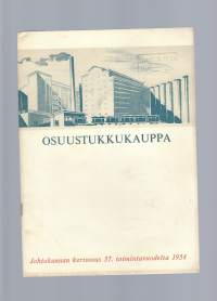 Osuustukkukauppa OTK 1954, vuosikertomus