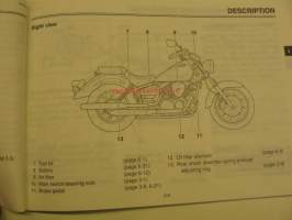 Yamaha Drag Star XVS125 owner´s manual käyttöohjekirja