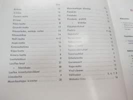 Muovit 1967 - Rakennustuotteet - Yhtyneet Muovitehtaat Oy (Vaasan Tehtaat - Pietarsaaren Tehtaat) -tuoteluettelo + teknistä tietoa -product catalog