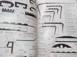 Muovit 1967 - Rakennustuotteet - Yhtyneet Muovitehtaat Oy (Vaasan Tehtaat - Pietarsaaren Tehtaat) -tuoteluettelo + teknistä tietoa -product catalog