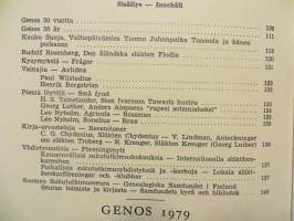 Genos - Suomen sukututkimusseuran aikakauskirja 2,3,4 /1979