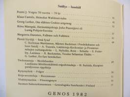 Genos - Suomen sukututkimusseuran aikakauskirja 1-4/1982