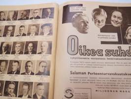 Suomen Kuvalehti 1948 nr 23, ilmestynyt 5.6.1948,  sis. mm. seur. artikkelit / kuvat / mainokset; Kansikuva Nuorten urheiluviikolla - &quot;Matti Järvinen opastaa