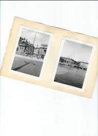 Valokuvamatkakertomus Tukholma 1953   ja 1958 -  valokuva n 24 kpl