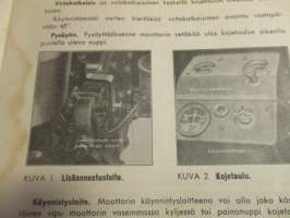 Ford Dieselmoottorin käsikirja / varaosaluettelo 1961