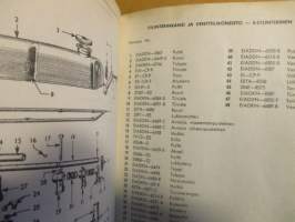 Ford Dieselmoottorin käsikirja / varaosaluettelo 1961