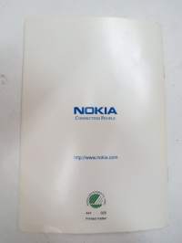 Nokia 5110 Användarhandbook -käyttöohjekirja ruotsiksi / operator´s manual in swedish