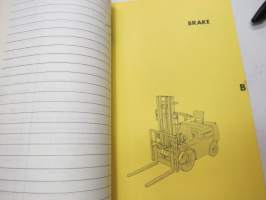 Nissan - Datsun Forklift model 1 ton series Parts Catalog -varaosaluettelo, trukki 1 tonnin